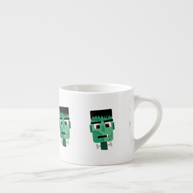 Frankenstein Monster's Head Espresso Cup (Right)