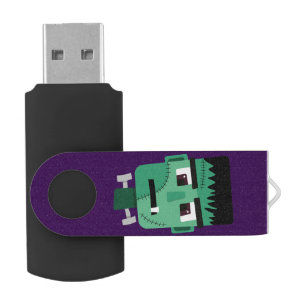 Frankenstein Monster's Head Flash Drive