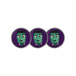 Frankenstein Monster's Head Golf Ball Marker