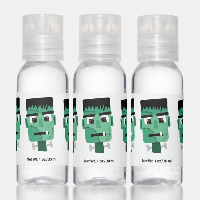 Frankenstein Monster's Head Hand Sanitizer (Set)