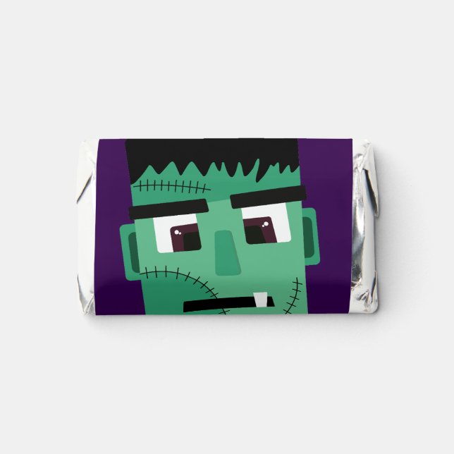 Frankenstein Monster's Head Hershey's Miniatures (Front)