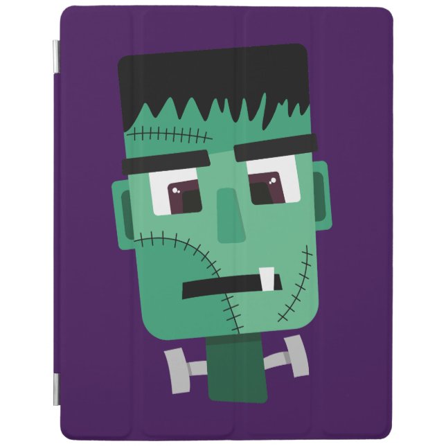 Frankenstein Monster's Head iPad Smart Cover (Front)