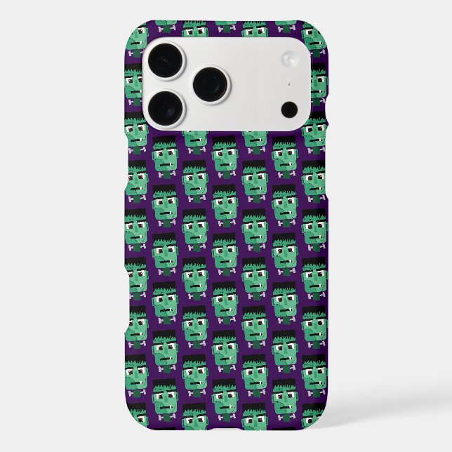 Frankenstein Monster's Head iPhone Case (Back)