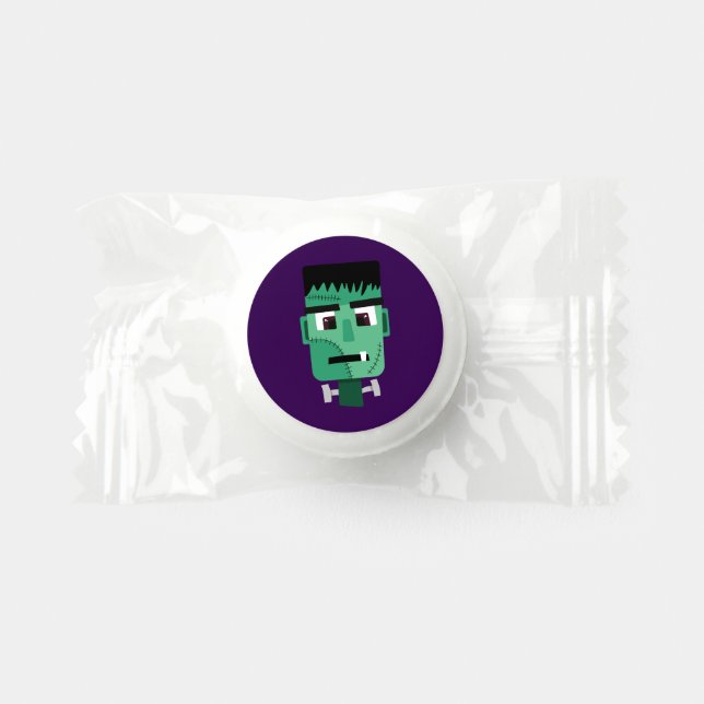 Frankenstein Monster's Head Life Saver® Mints (Front)