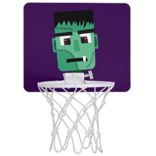 Frankenstein Monster's Head Mini Basketball Hoop