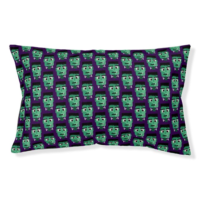 Frankenstein Monster's Head Pet Bed (Front)