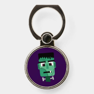 Frankenstein Monster's Head Phone Ring Stand