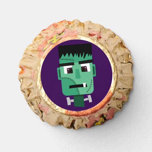 Frankenstein Monster's Head Reese's Peanut Butter Cups (Front)