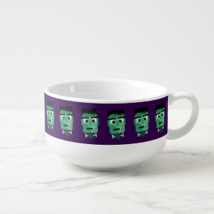 Frankenstein Monster's Head Soup Mug