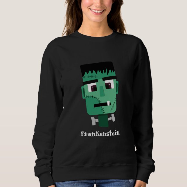 Frankenstein Monster's Head Sweatshirt (Front)