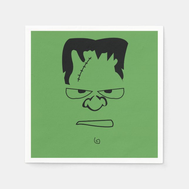 Frankenstein Napkins (Front)