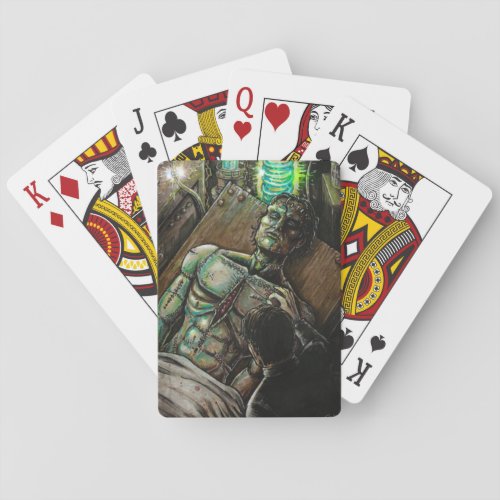 Frankenstein playing cards