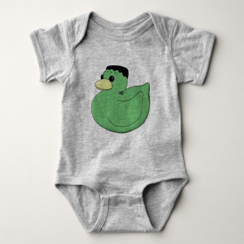 Frankenstein Rubber Duck Baby Bodysuit