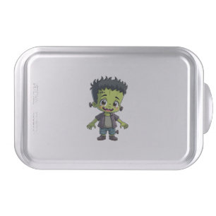 Frankenstein�s Monster � Cute Halloween Cartoon Sh Cake Pan