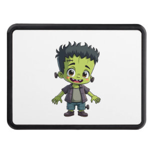 Frankenstein�s Monster � Cute Halloween Cartoon Sh Hitch Cover