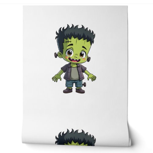 Frankenstein’s Monster – Cute Halloween Cartoon Sh Wallpaper