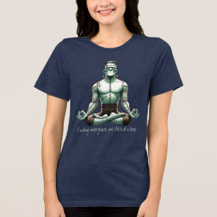 Frankenstein’s Monster – in the Zen custom Tri-Blend Shirt