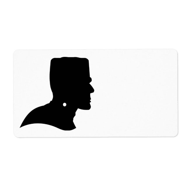 FRANKENSTEIN SILHOUETTE LABEL (Front)