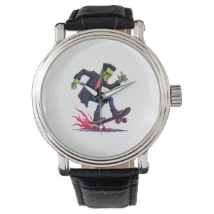 Frankenstein Skater � Cool Halloween Streetwear Sh Watch
