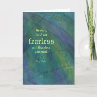 Frankenstein Stitches Card