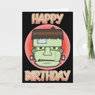 Frankenstein's Monster Birthday Card