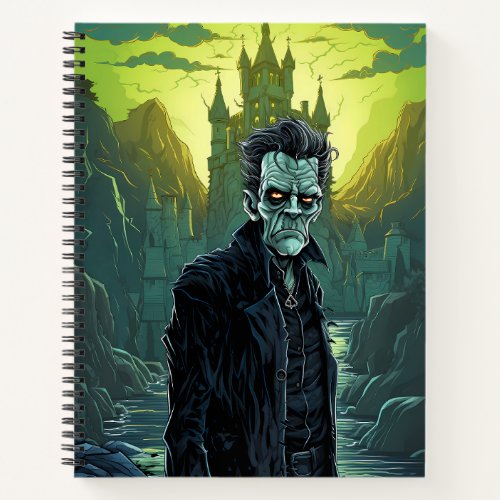 Frankensteins Monster Halloween Notebook