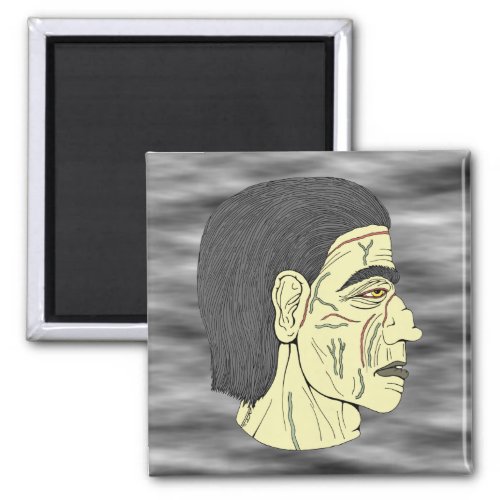 Frankensteins Monster Horror Art Magnet