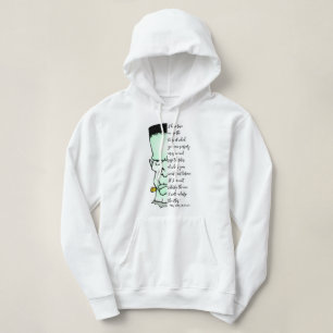 Frankenstein's Monster, Love and Rage Quote Hoodie