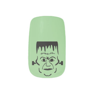 Frankenstein's Monster Minx Nail Art Decals