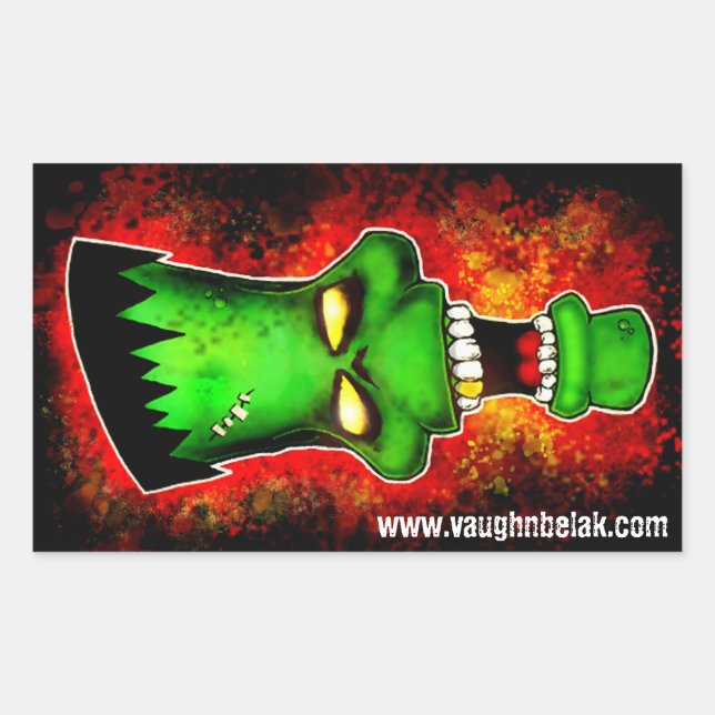 Frankenstein's monster sticker (Front)
