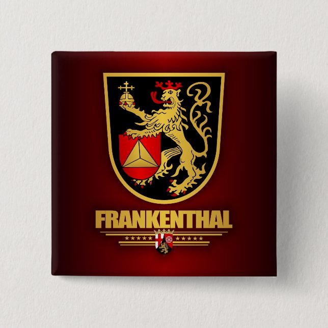 Frankenthal Pinback Button (Front)