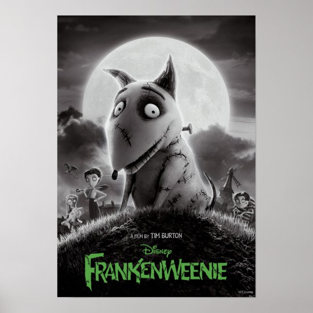 Frankenweenie Movie Poster (Front)