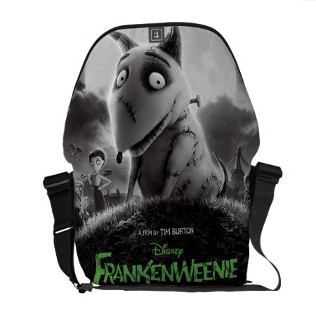 Frankenweenie Movie Poster Messenger Bag
