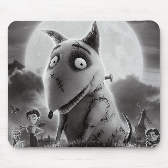 Frankenweenie Movie Poster Mouse Pad (Front)