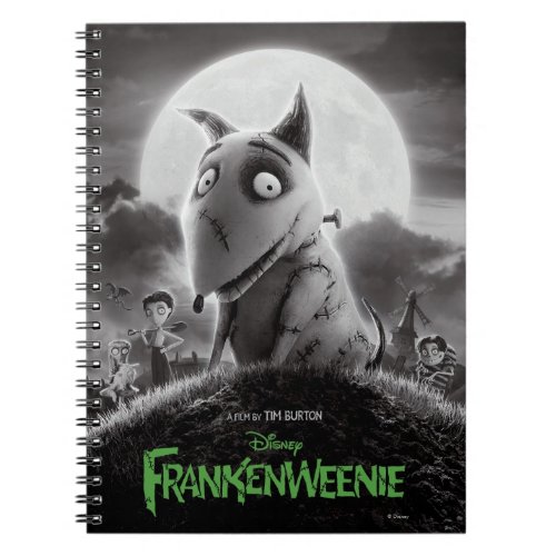 Frankenweenie Movie Poster Notebook