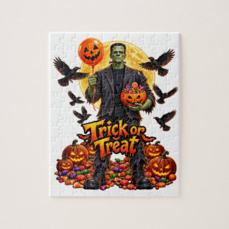 frankestein monster jigsaw puzzle