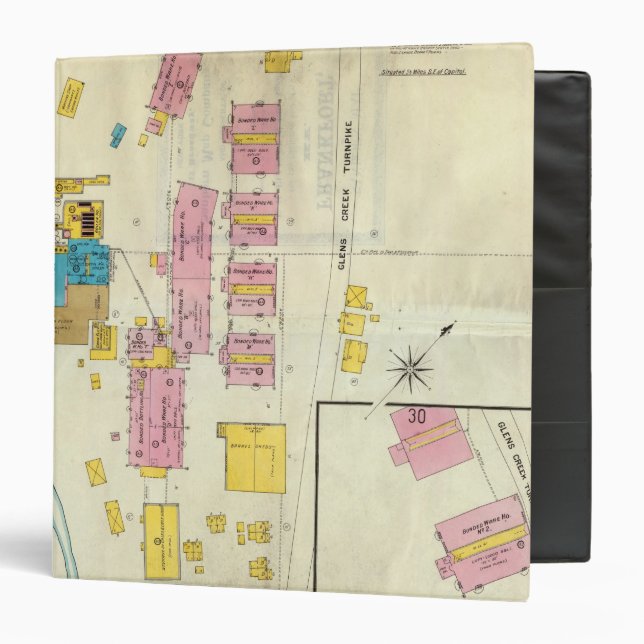 Frankfort, Kentucky 12 3 Ring Binder (Front/Inside)