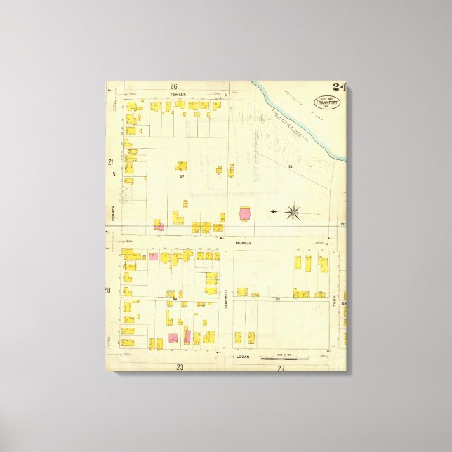 Frankfort, Kentucky 15 Canvas Print (Front)