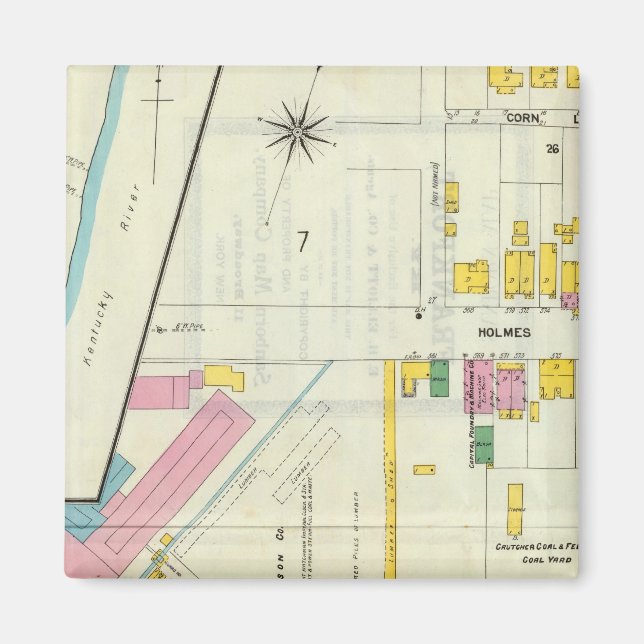 Frankfort, Kentucky 4 Magnet (Front)