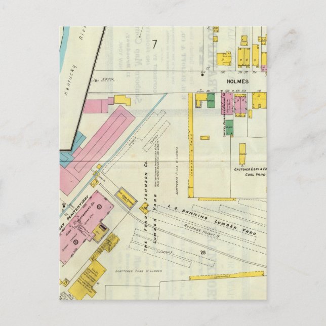 Frankfort, Kentucky 4 Postcard (Front)