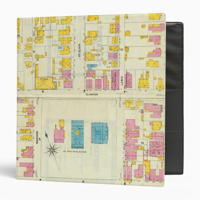 Frankfort, Kentucky 9 Binder (Front/Inside)