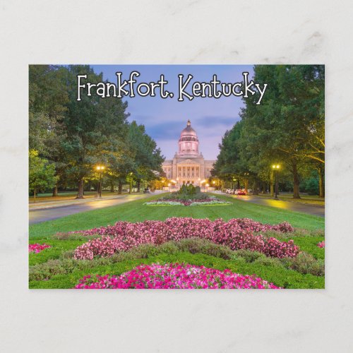 Frankfort Kentucky Postcard