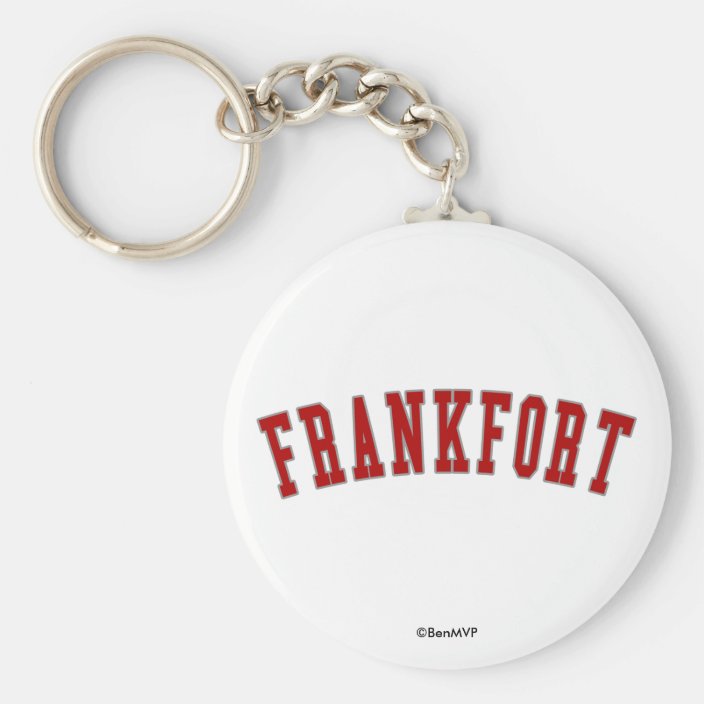 Frankfort Keychain