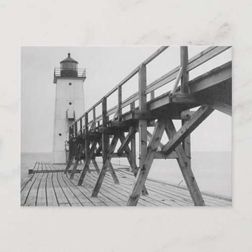 Frankfort Lighthouse Postcard