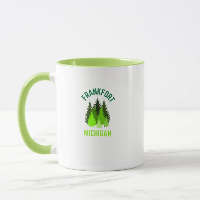 Frankfort Michigan Hometown Coffee Mug (Left)