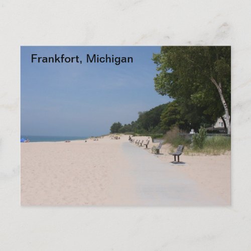 Frankfort Michigan Lakeshore Postcard