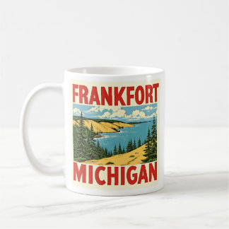 Frankfort Michigan Vintage Coffee Mug