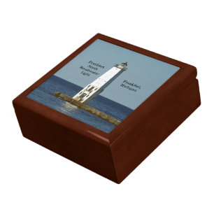 Frankfort North Breakwater Light keepsake box