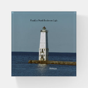 Frankfort North Breakwater Light paperweight