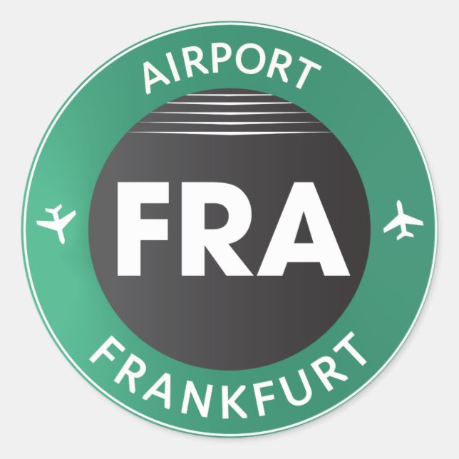 Frankfurt airport sticker (Front)